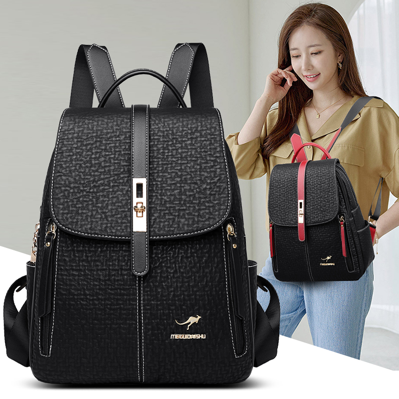 حقائب ظهر عصرية للنساء حقيبة ظ - مراجعة Travel Backpack Anti Theft وسعره