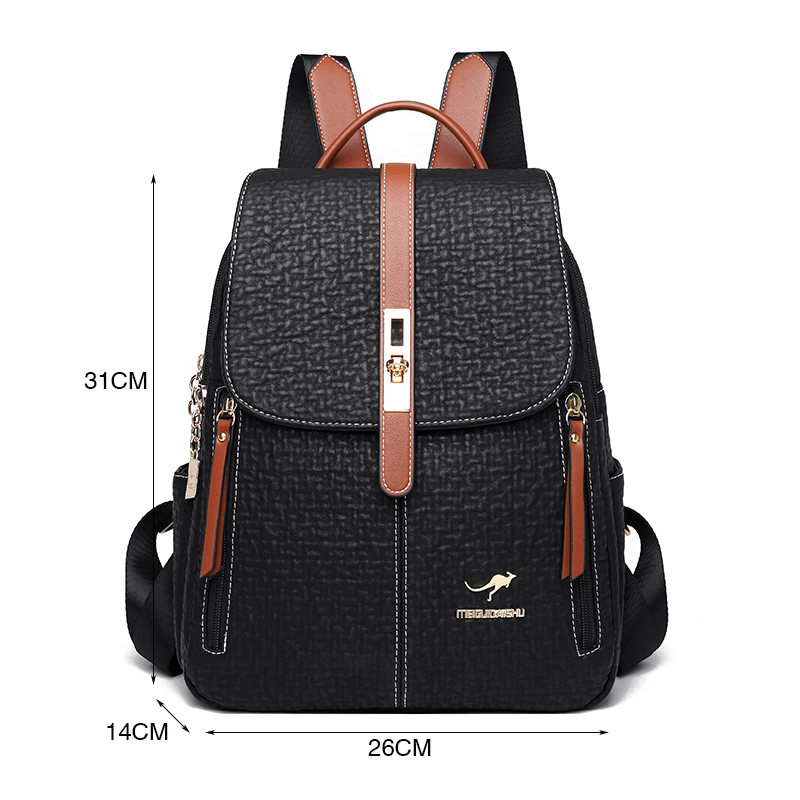 حقائب ظهر عصرية للنساء حقيبة ظ - مراجعة Travel Backpack Anti Theft وسعره
