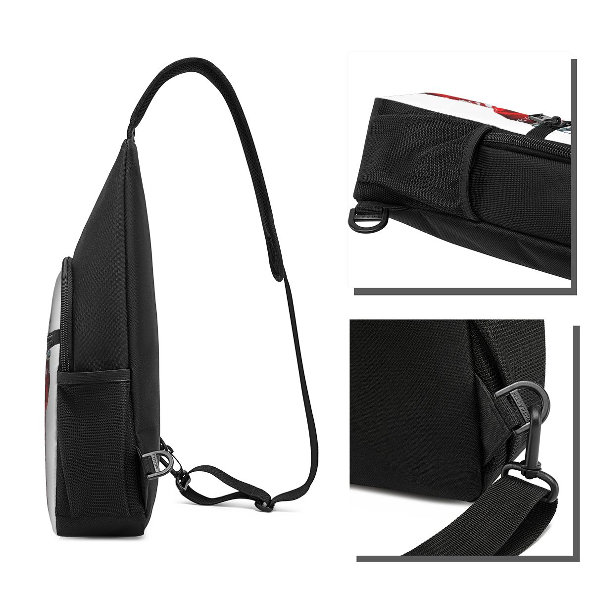 حقيبة صدرية من كوكا كولا للرجا - مراجعة Sling Backpack Shoulder وسعره
