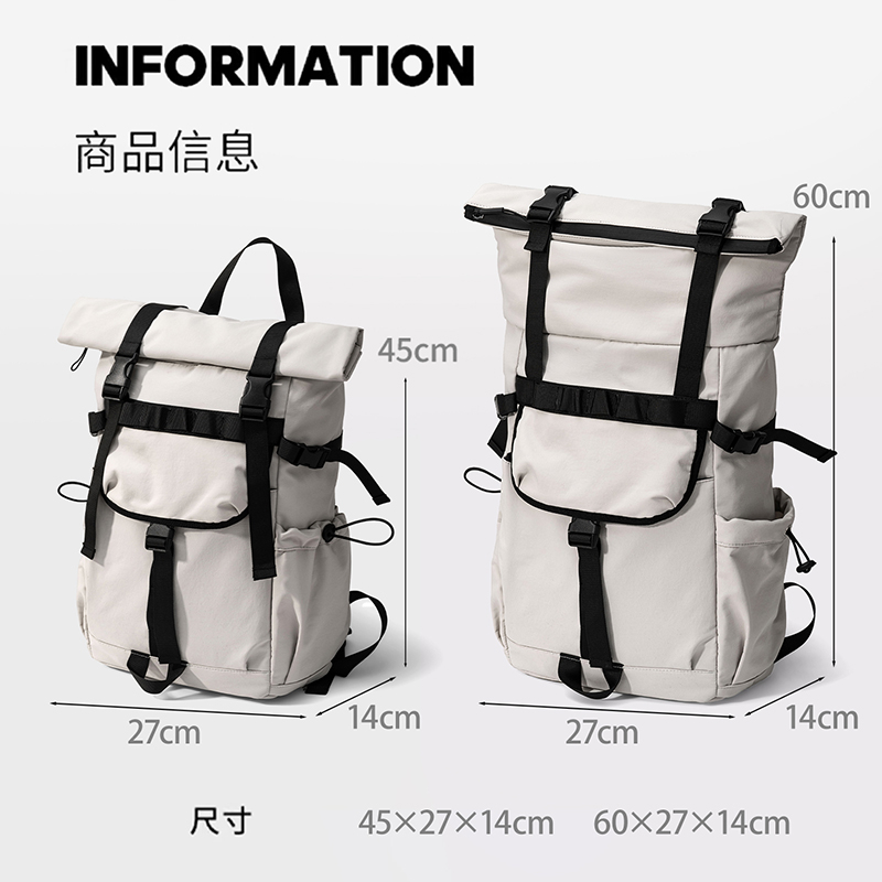 حقيبة ظهر جديدة للرجال قابلة ل - مراجعة Canvas Backpack Casual وسعره