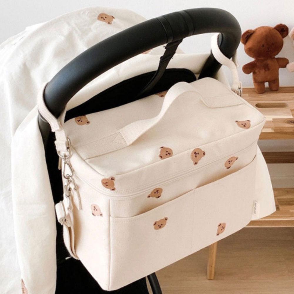 حقيبة تبريد زجاجات على شكل دب  - مراجعة Backpack Diaper Bag وسعره