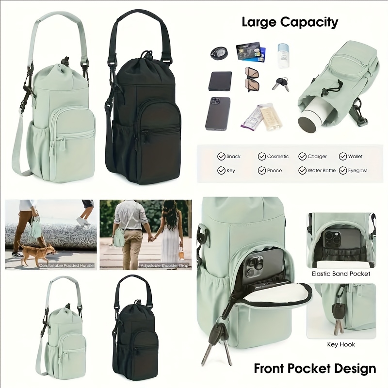 حقيبة زجاجة ماء محمولة مع حزام - مراجعة Hydration Pack Outdoor وسعره
