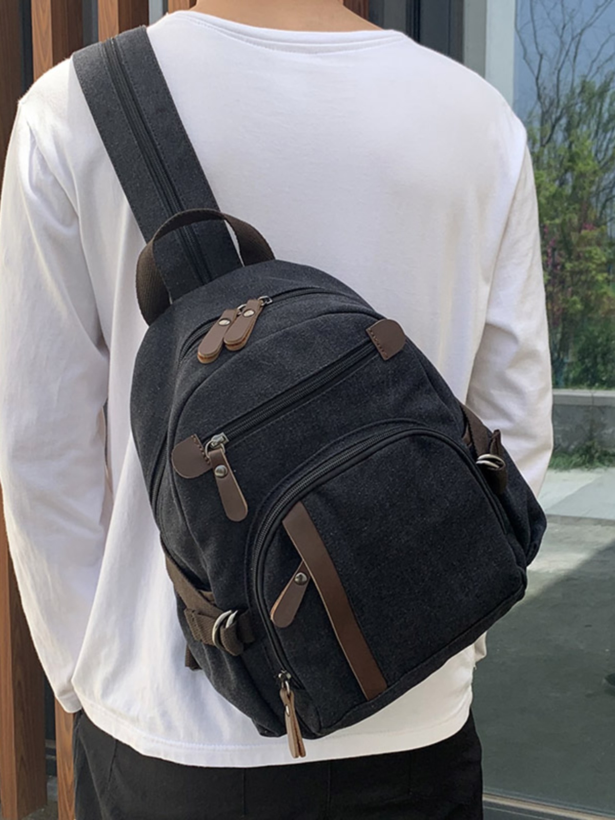 حقيبة ظهر صغيرة من القماش، حقي - مراجعة Canvas Backpack Casual وسعره